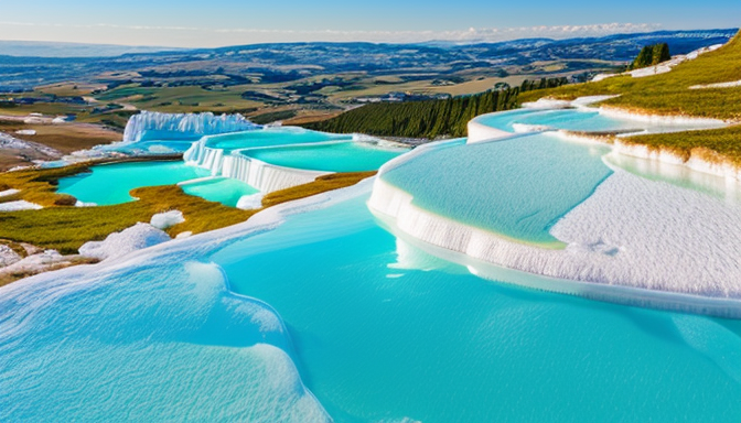 Visiting Pamukkale